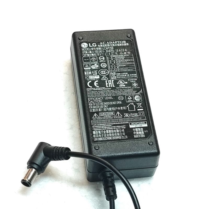 Adaptor LG  LCAP25B 19V 2,1A Jack jarum 6mm