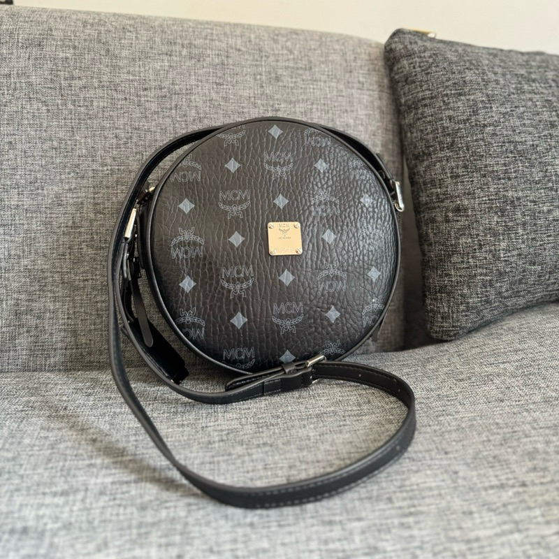 Tas MCM Monogram Black Original (PRELOVED)