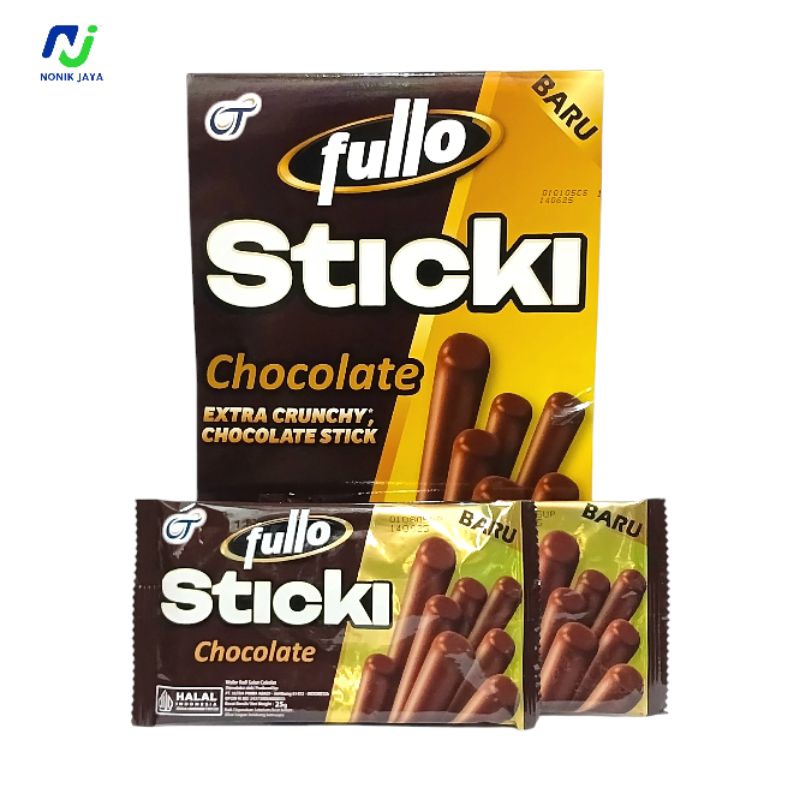 

Fullo Sticki Chocolate Extra Crunchy Box Isi 12 Pcs@25g