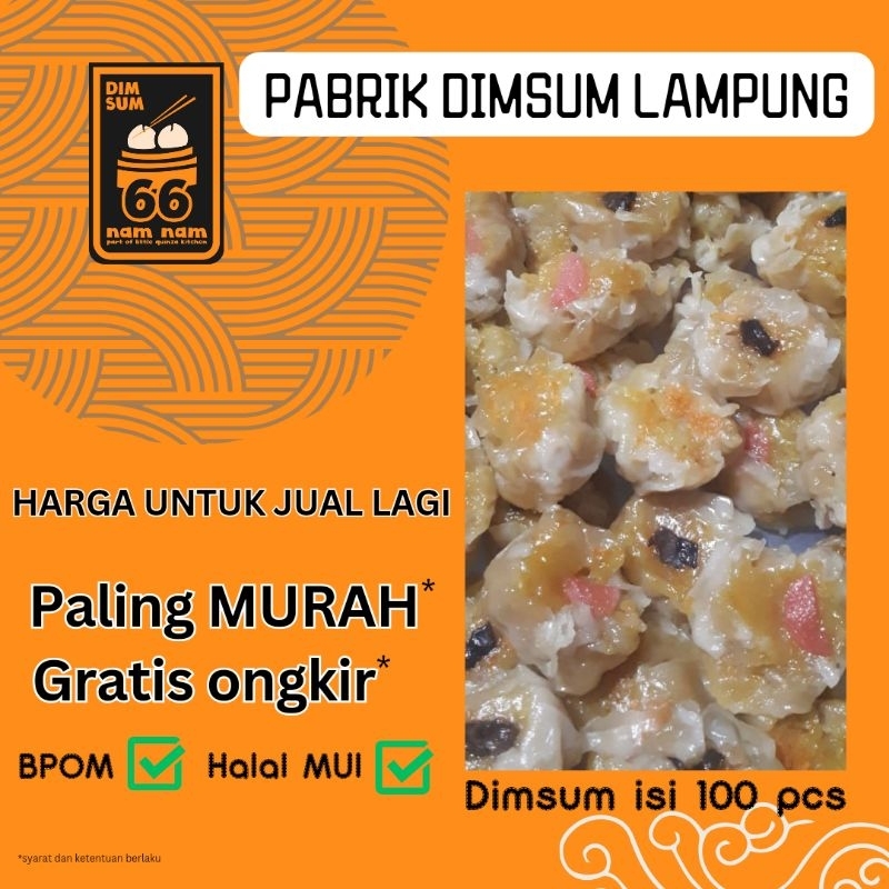 

Dimsum paket jual lagi 100 pcs