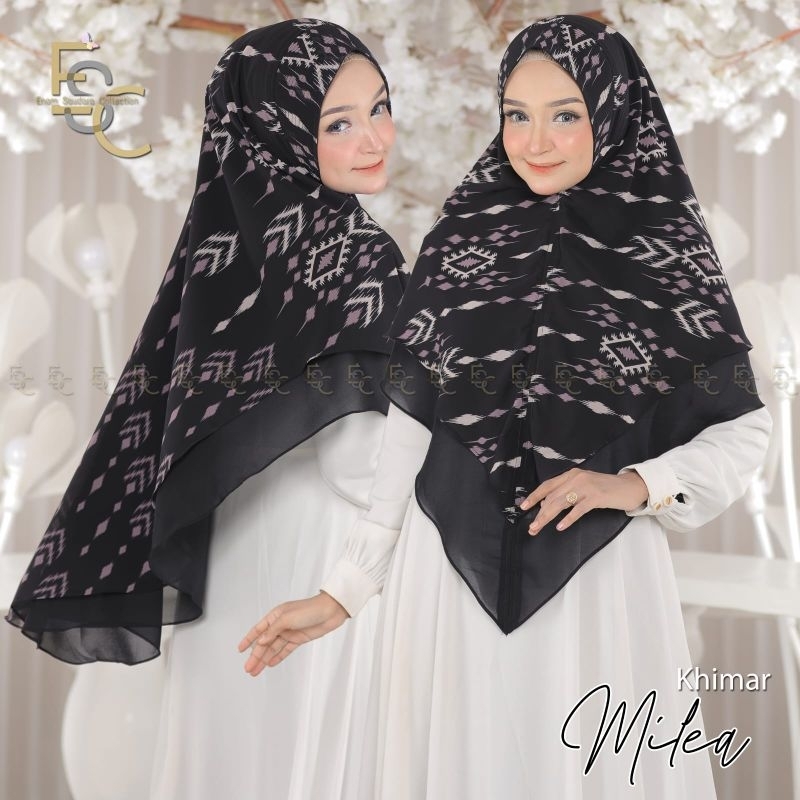 HIJAB KHIMAR CERUTI MOTIF