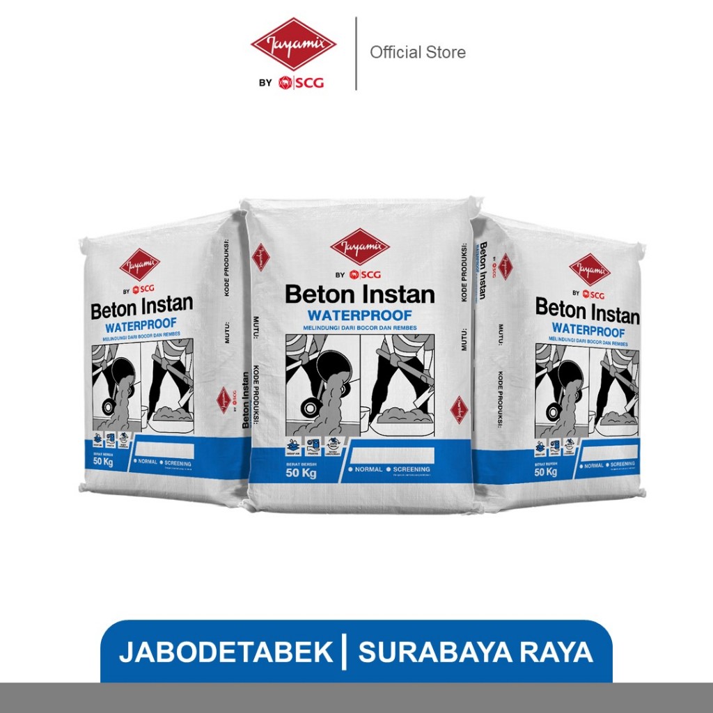 Jayamix by SCG Waterproof Beton Instan Screening [160 Sak]