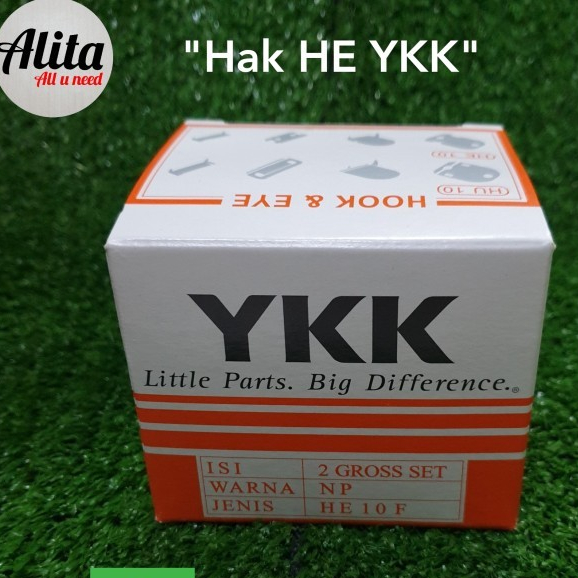 Terbaru Kancing Hak He Ykk Original (Isi 2 Gross) Promo Ready Stok