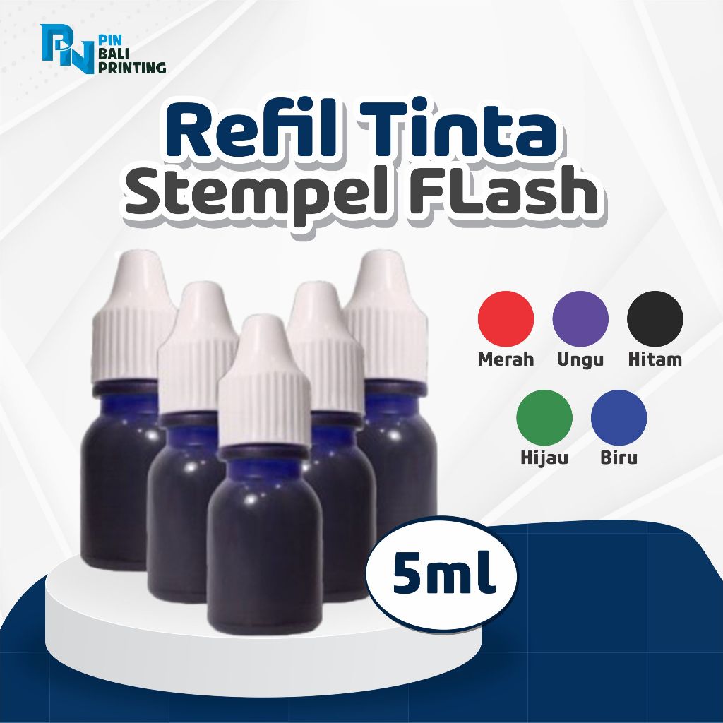 

Tinta Stempel Flash / Stempel Otomatis adalah tinta Khusus buat refill Stempel Otomatis.