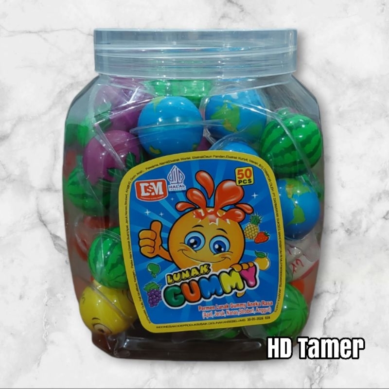 

PERMEN LUNAK GUMMY isi 50 butir