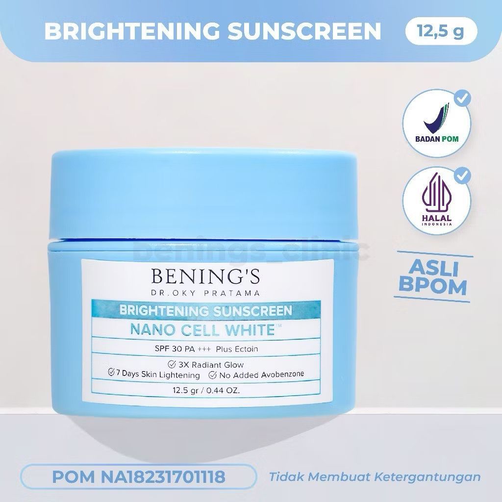 Bening’s Clinic Day Cream | Brightening Sunscreen