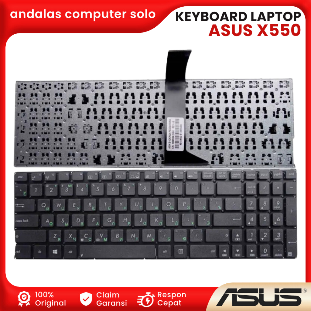 Keyboard Laptop ASUS X550 X550D X550DP X550C X550Z X550ZE