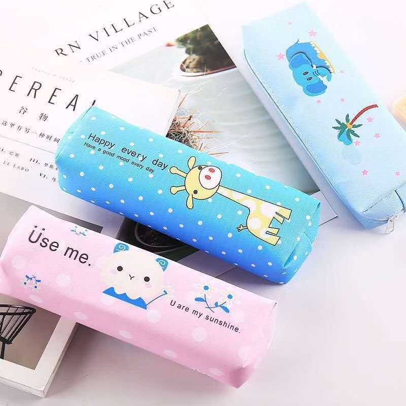 

Tempat Pensil Pulpen Karakter Hewan Lucu Kotak Pensil Serbaguna Motif Animal Dompet pouch make up kosmetik wanita