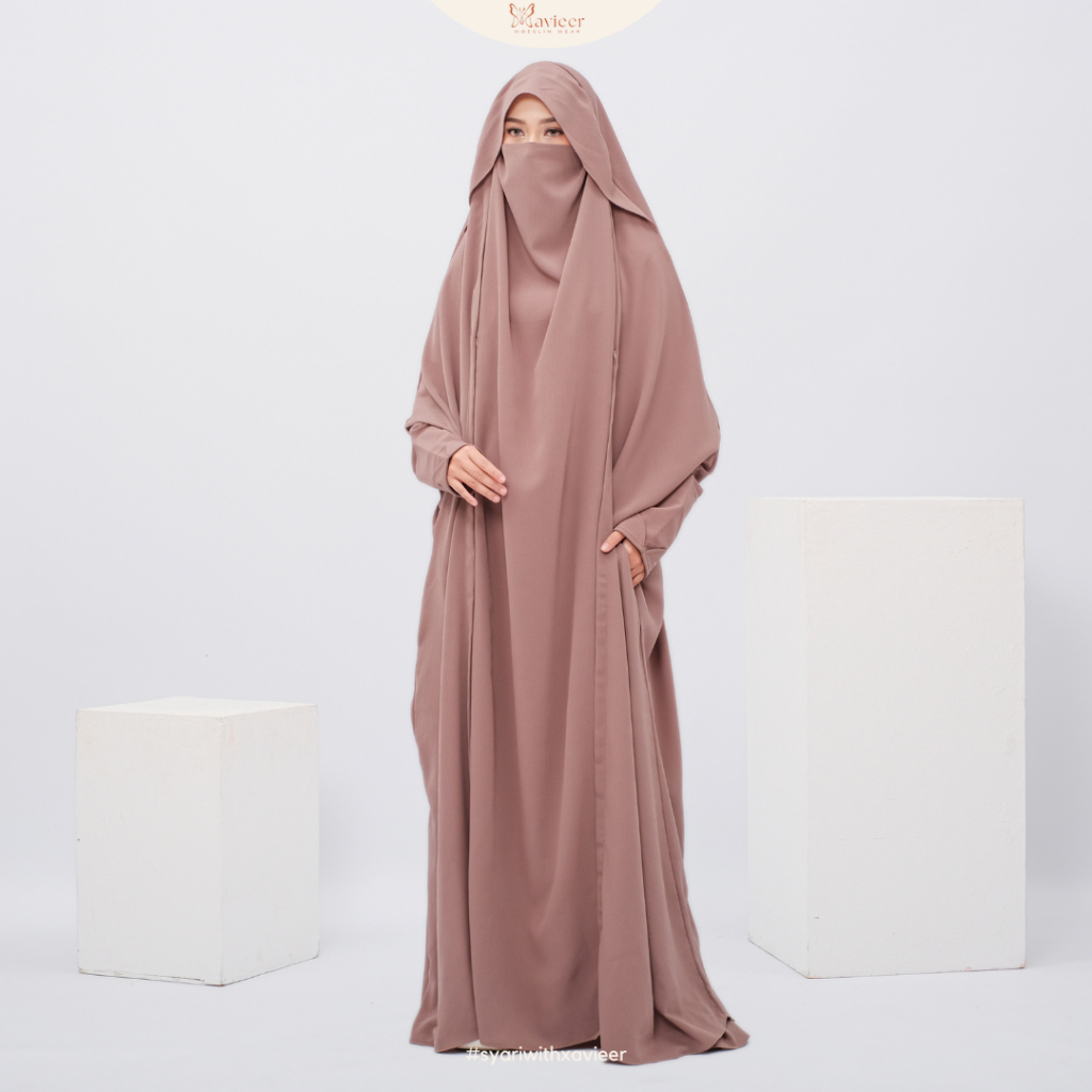 Xavieer - Hazeera Overhead French Khimar Poni