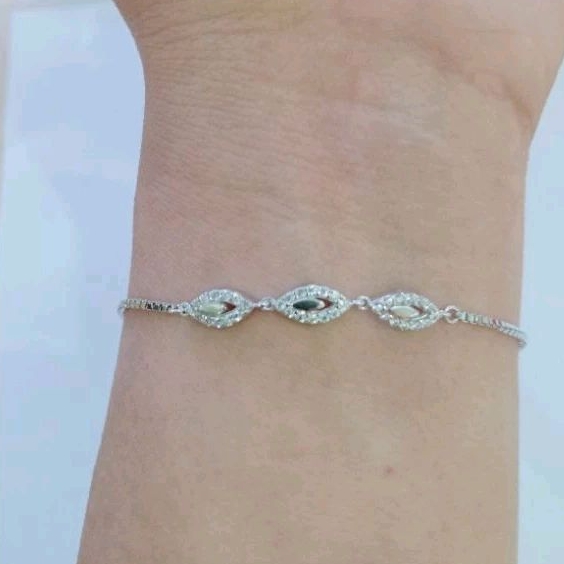 Gelang tangan serut Asli perak silver 925 lapis emas gel06