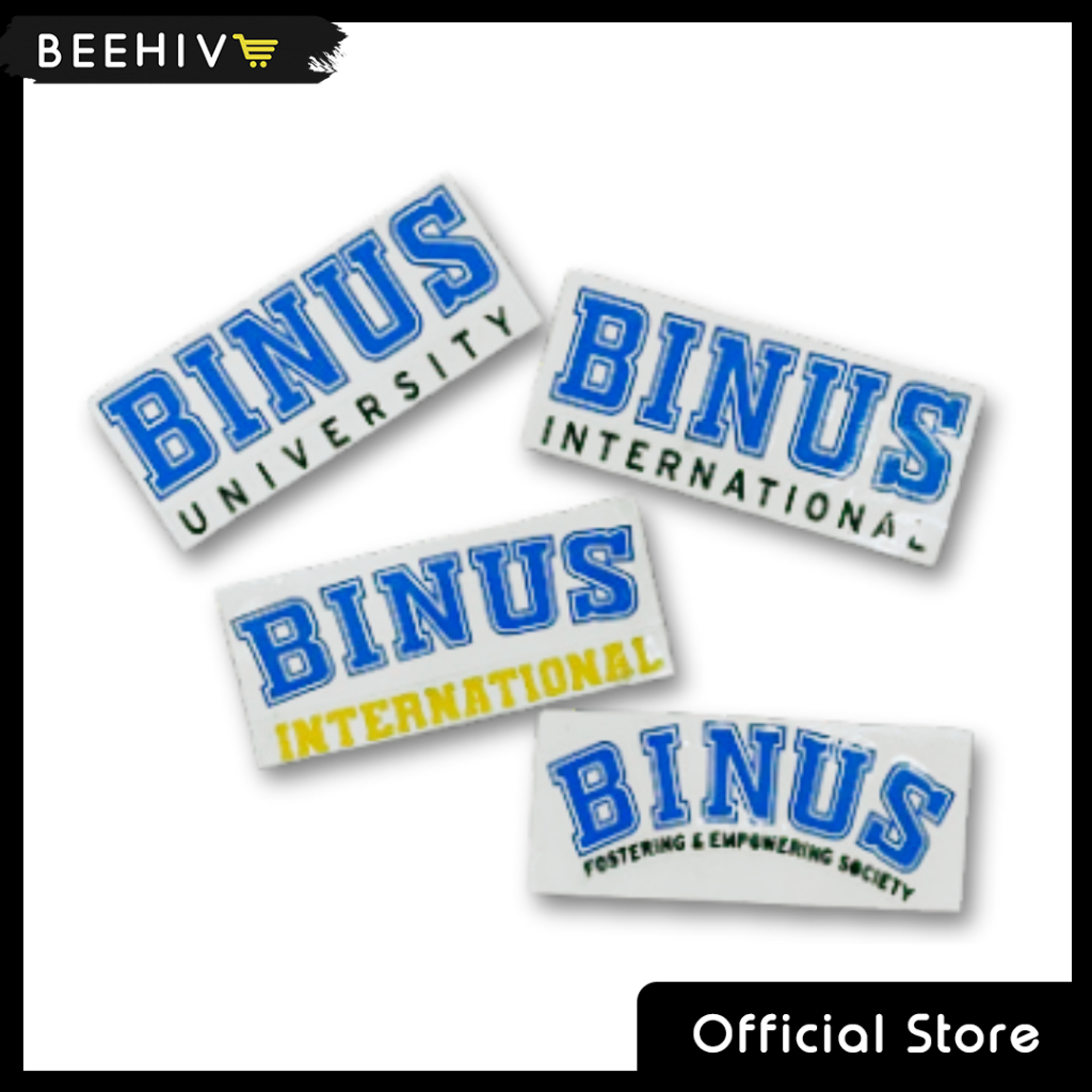 Beehive Binus - Stiker Binus University, Binus International, Binus Fostering & Empowering Society