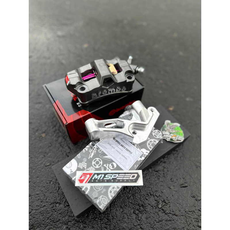 Breket kaliper bremboo p100 p108  pnp vixion kyb disc 300 320 breket kaliper tokico pnp vixion breke