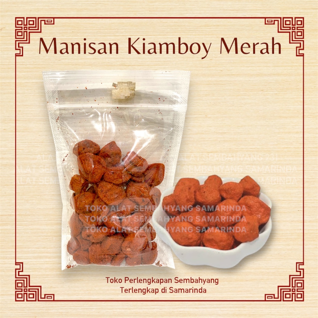 

Manisan Kiamboy Merah Prune Kiamboi plum