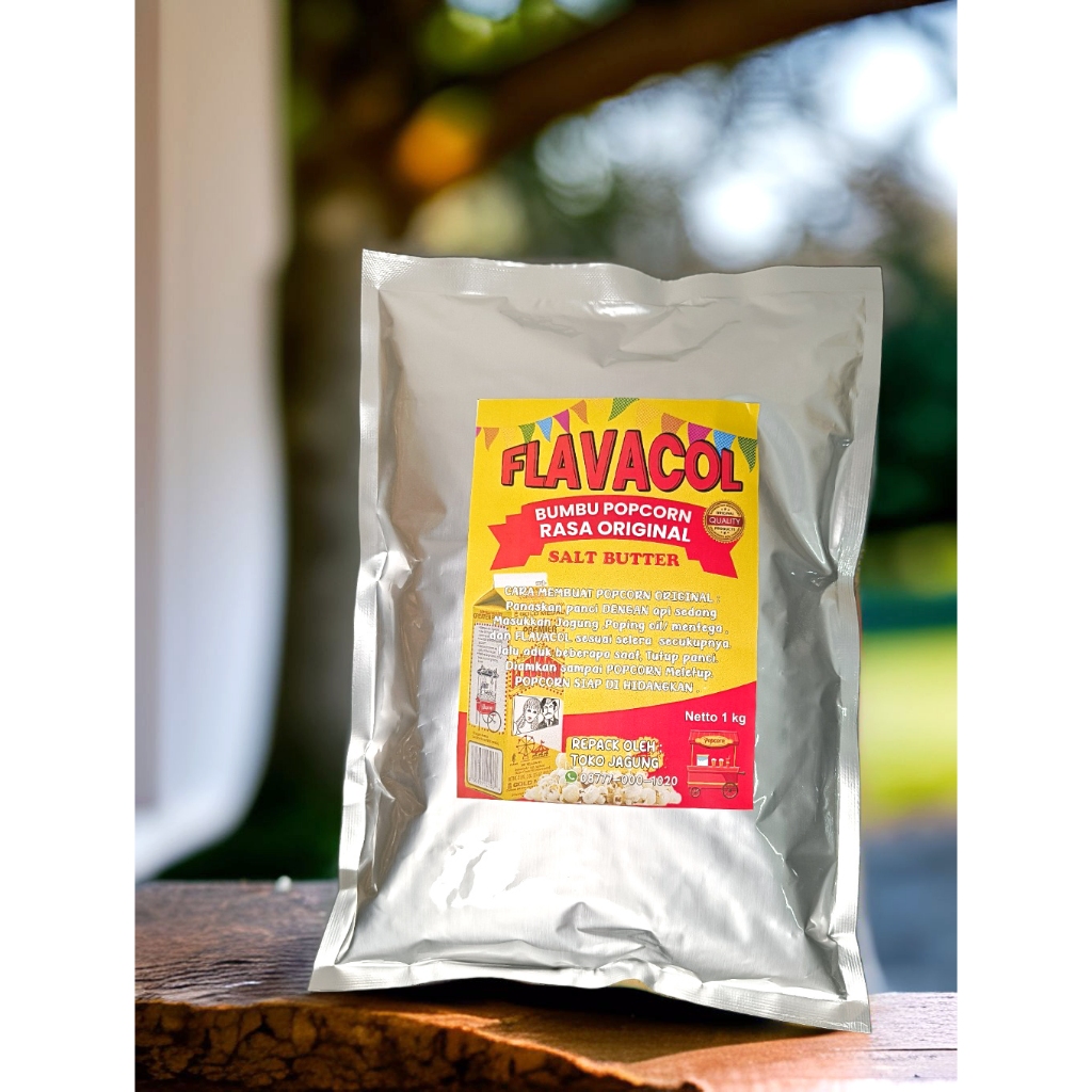 

Flavacol Salt Buterry Popcorn 1 Kg Gold Medal Premiere
