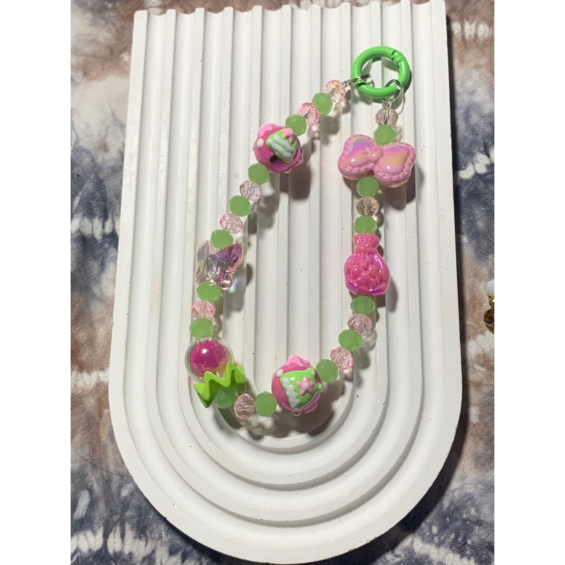 [READY] BEADS GANTUNGAN HP FANCY PREMIUM KACANG BESI CEKO GANTUNGAN KUNCI STRAP PHONE KEYRING KEYCHA