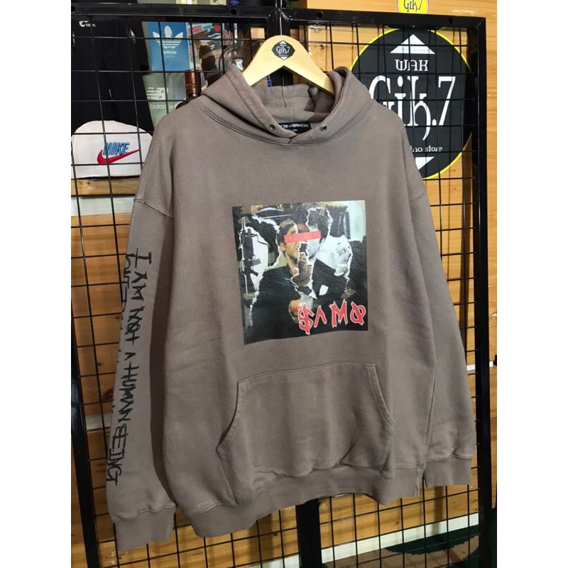 hoodie im not human being x samo