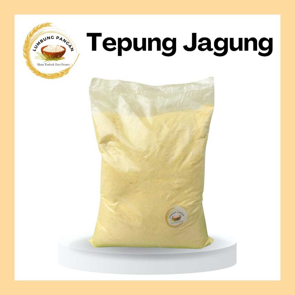 

Tepung Jagung Murni 1kg / Tepung Jagung Polenta Termurah / LumbungPangan