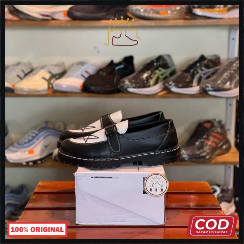 Sepatu Pantofel Penny Loafers Star Vintage