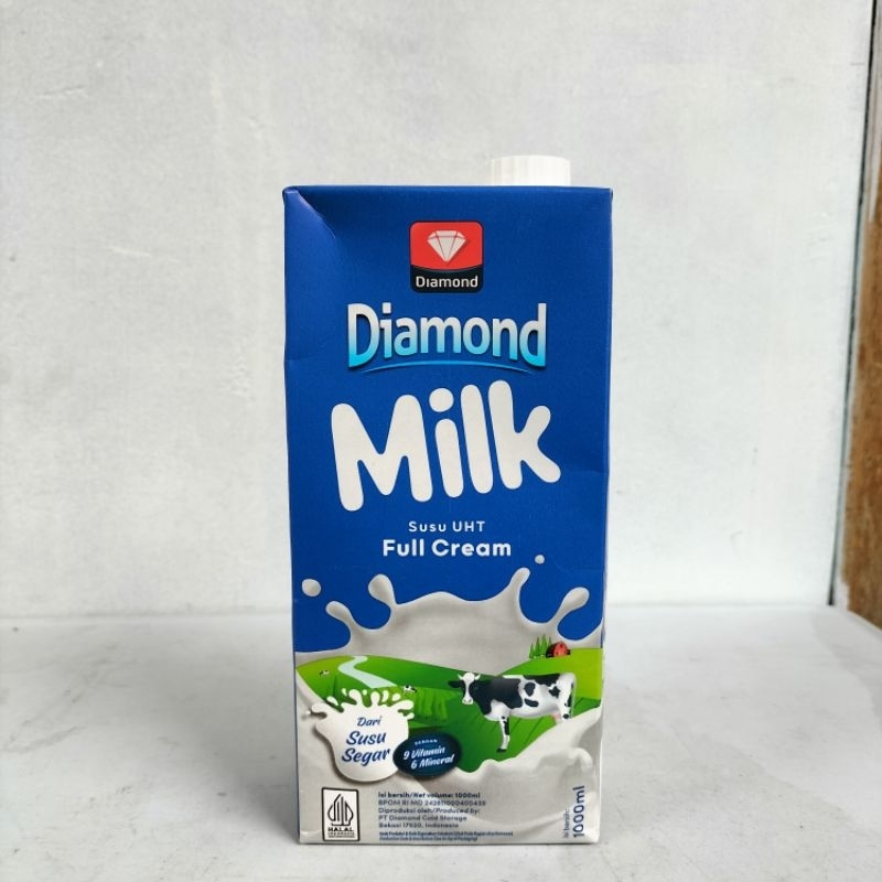 

Susu UHT Full Cream Diamond 1 L