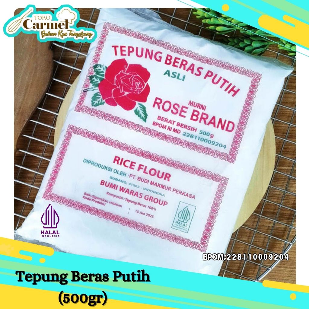 

Tepung Beras 500gr Rose Brand