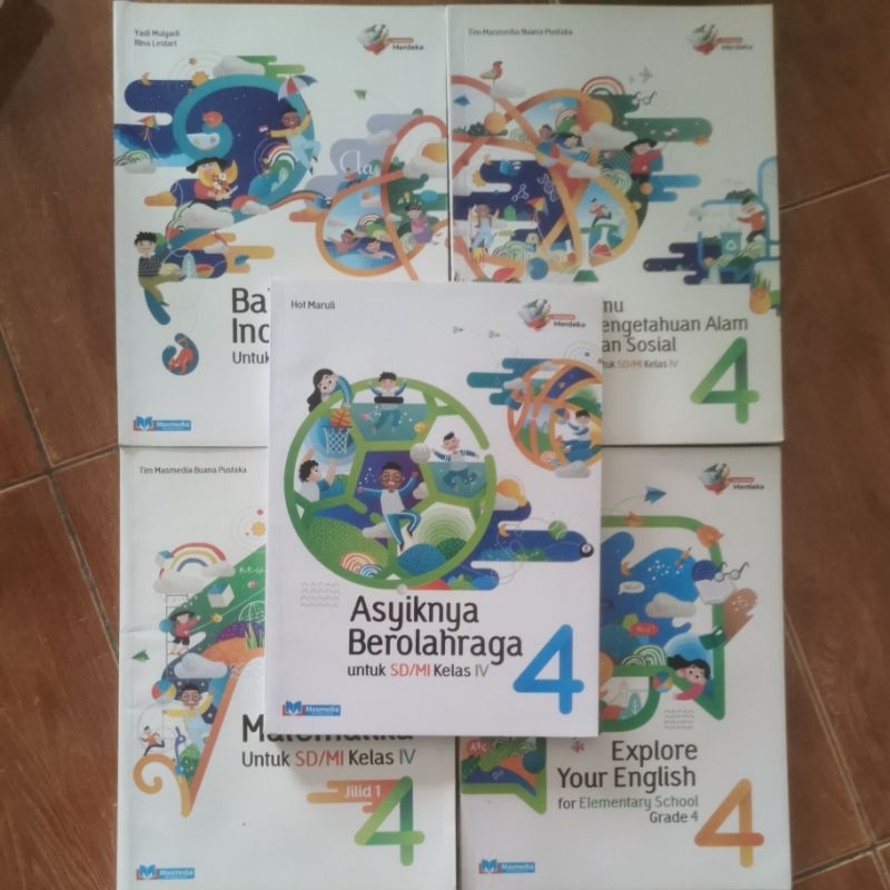 

BUKU KURIKULUM MERDEKA UNTUK KELAS 4 SD/MI PENERBIT MASMEDIA