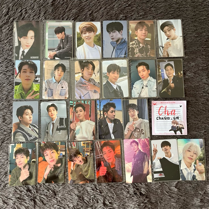 [READY STOCK] PC PHOTOCARD POB BENEFIT WONWOO WEVERSE HMV TOREC TOWER RECORD SOUNDWAVE PWS JOEUN YES