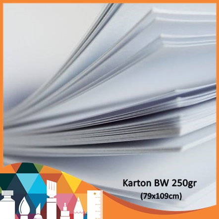 

Karton BW Putih 250gr 79x109cm / Kertas Karton / Karton