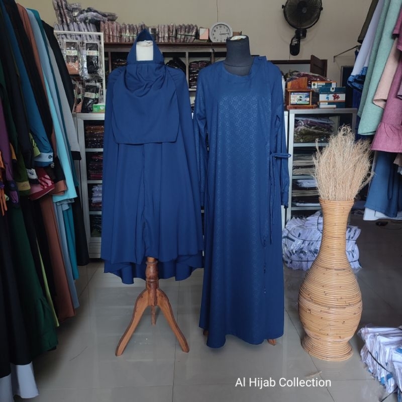 Set Gamis Embos Wolfis by Al Hijab Collection