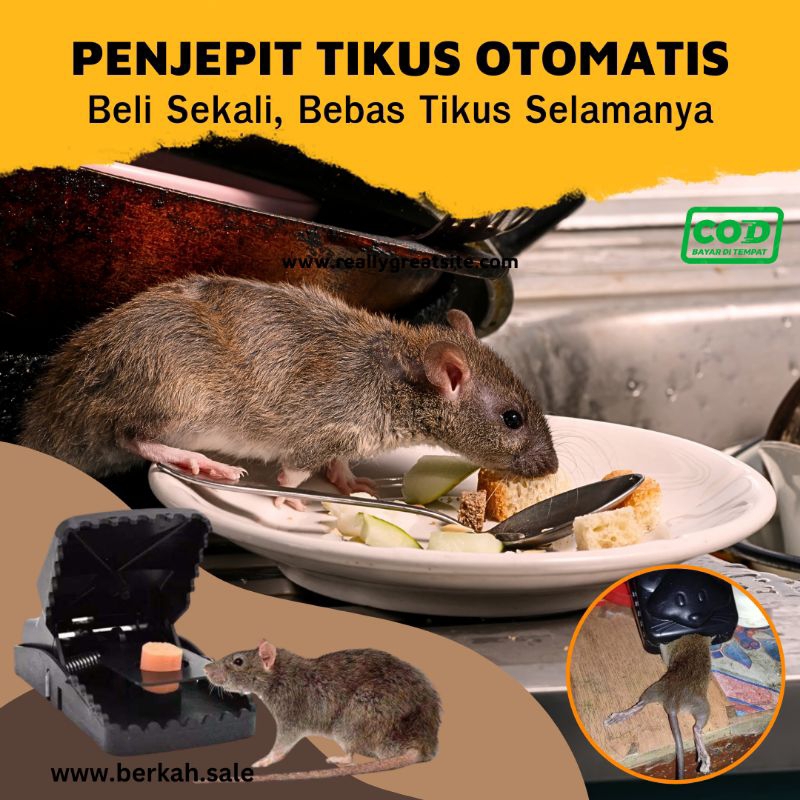 Aligator Jebakan Tikus Otomatis