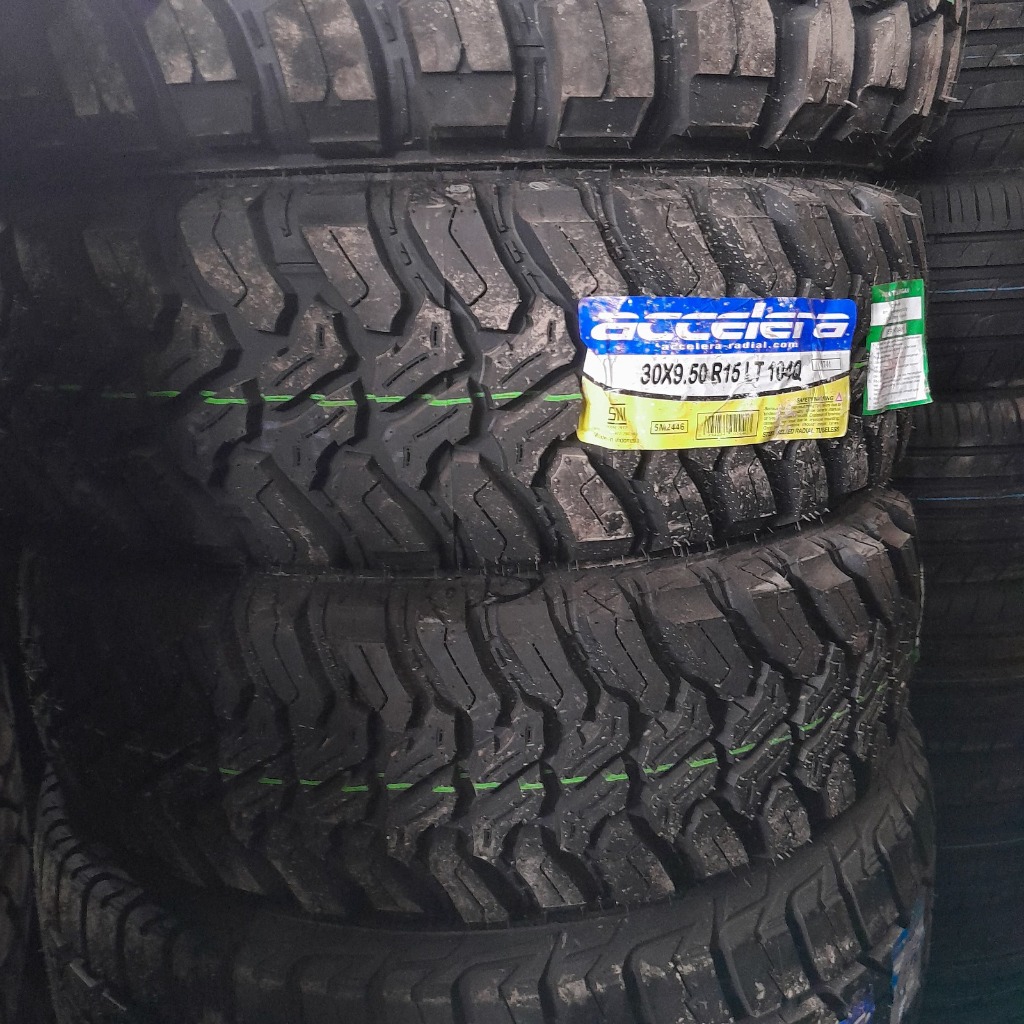 BAN ACCELERA M/T UKURAN 31 9.5 R15 BAN MOBIL OFFROAD RING 15