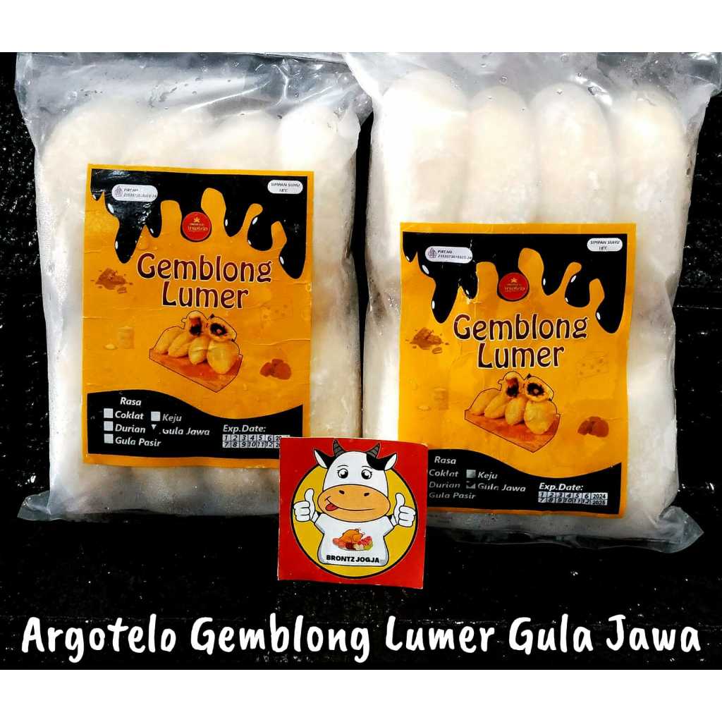 

ARGOTELO GEMBLONG LUMER GULA JAWA-FROZEN FOOD-BRONTZ JOGJA
