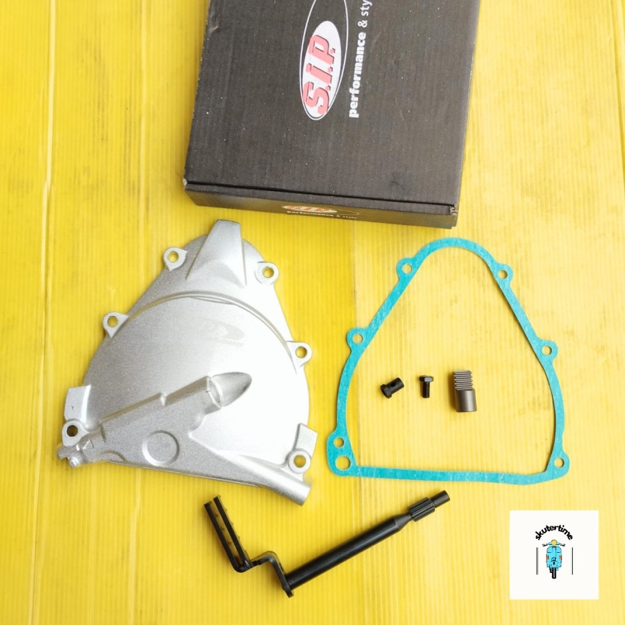 Tutup Kopling SIP Silver 3.0 utk Vespa Smallframe PTS dkk