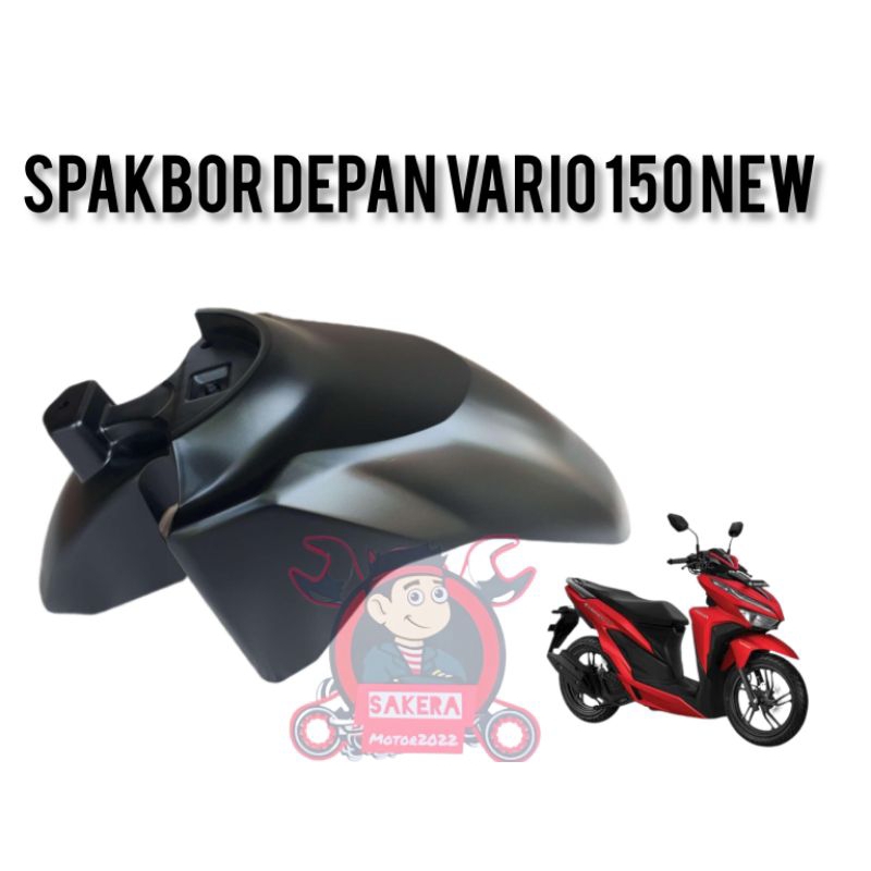 spakbor depan Vario 150 new/slebor depan Vario 150 new