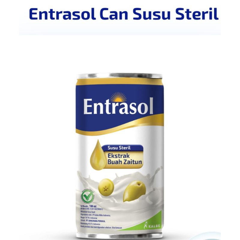 

entrasol susu steril 180ml beli 5 free 1 klik 5x