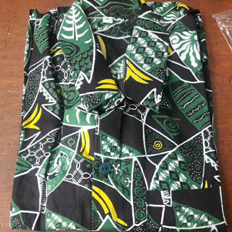 Seragam sekolah seragam batik UKS sidoarjo lengan pendek