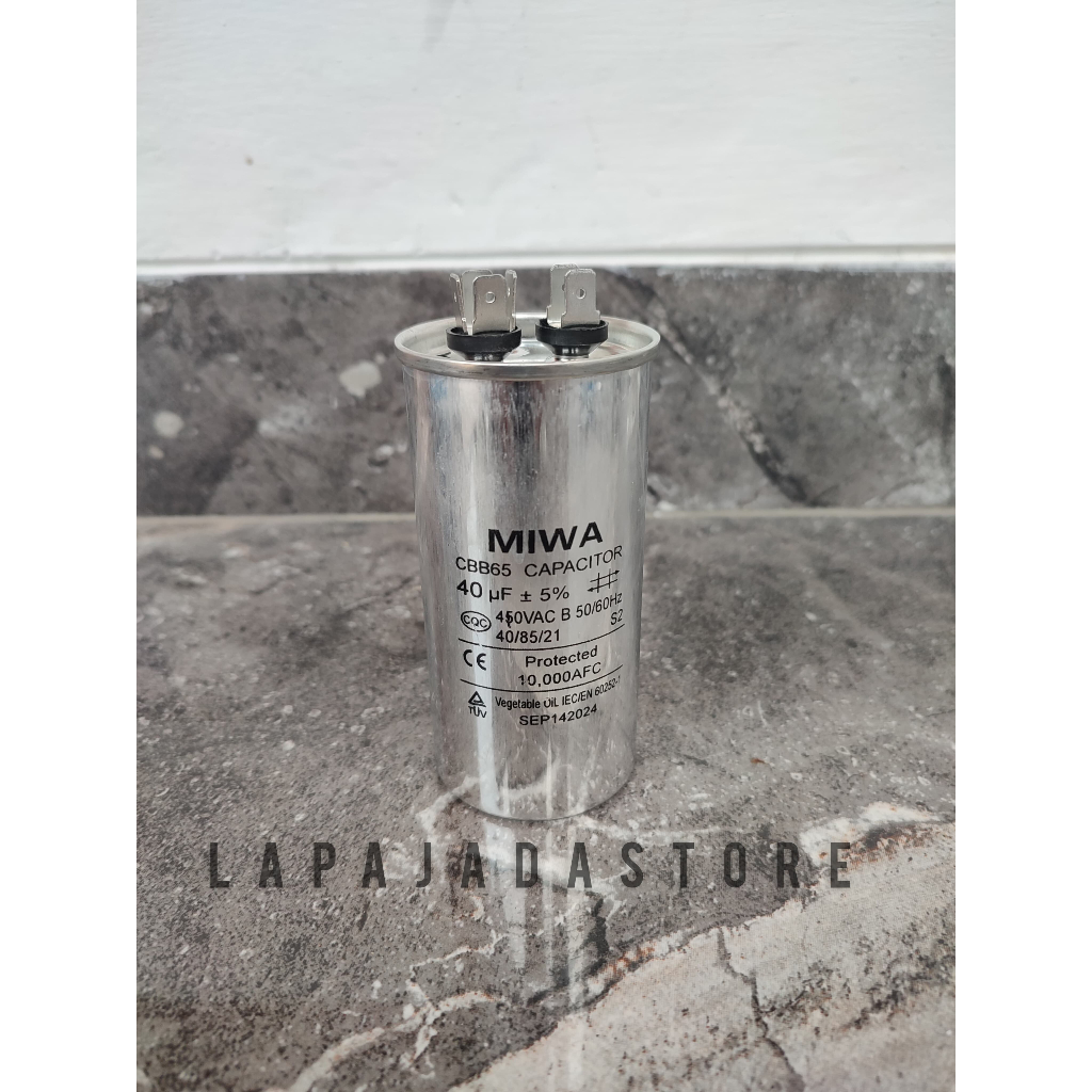 KAPASITOR AC 40 MIKRO / KAPASITOR AC 40 UF