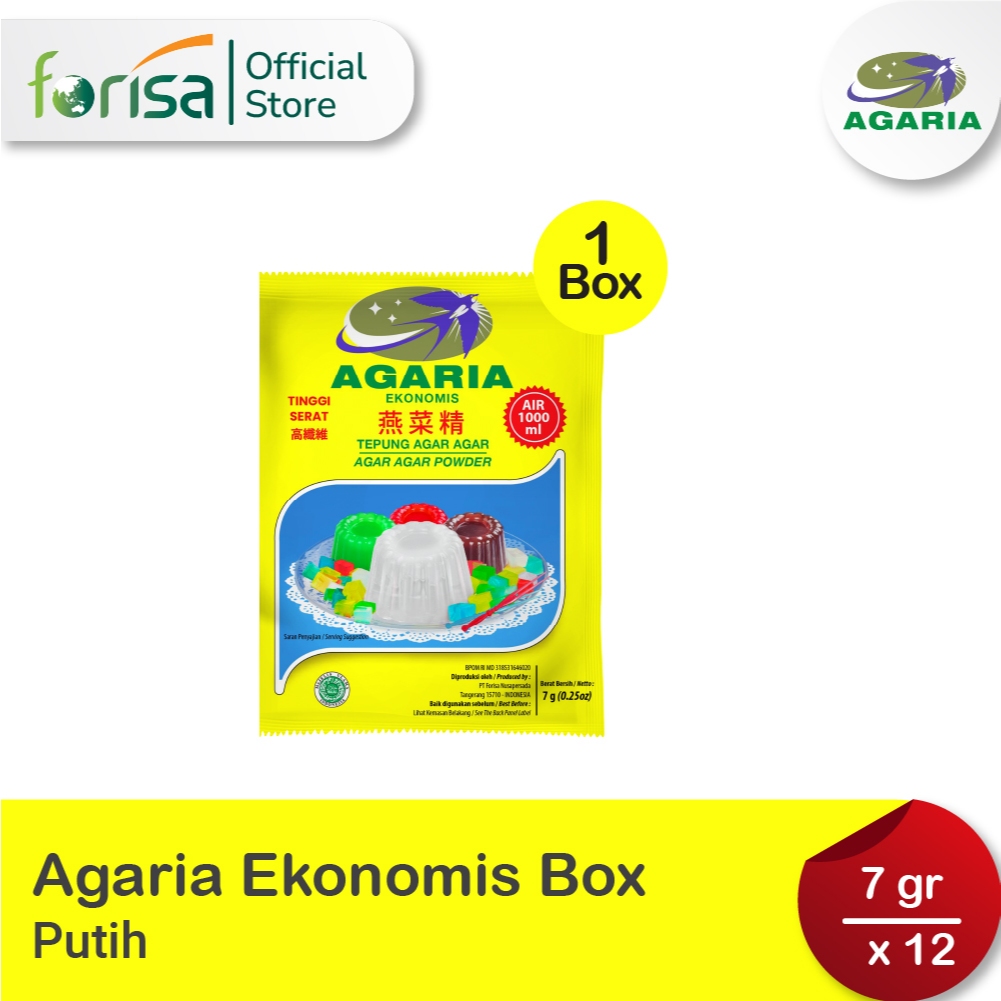 

Agaria Ekonomis Putih Box 12 Pcs