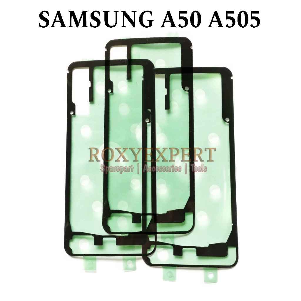 Lem Backdoor Samsung A50 A505f Stiker Adesive Perekat Tutup Casing