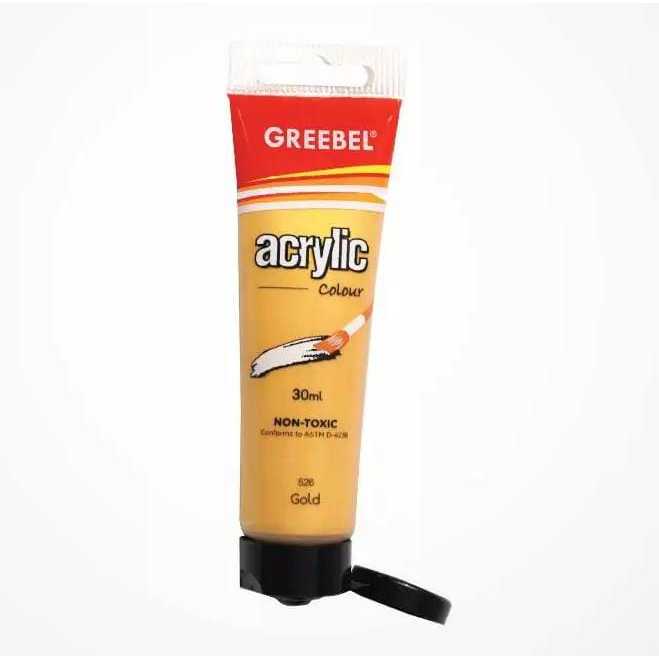 

GREEBEL ACRYLIC 30ML GOLD / CAT AKRILIK GREEBEL GOLD