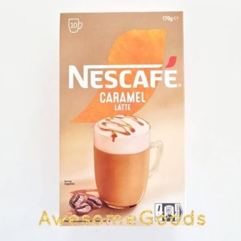

Nescafe Australia Caramel Latte Coffee 10 Sachets