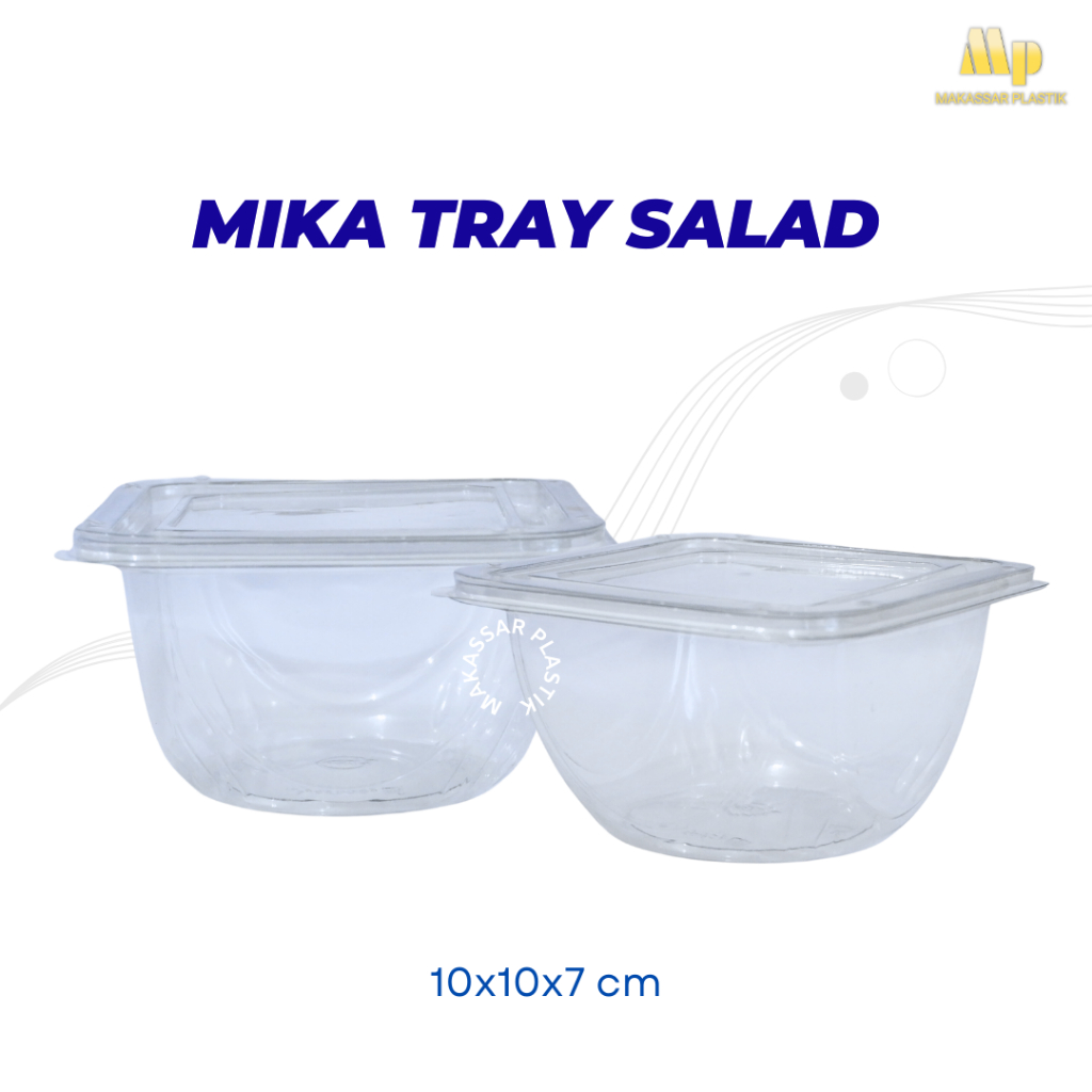 MIKA TRAY SALAD / TRAY SALAD / MIKA SALAD @50 PCS