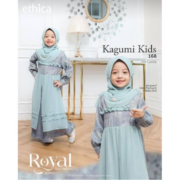 ETHICA  KAGUMI KIDS 168 ICE CASTLE (Gamis Anak)