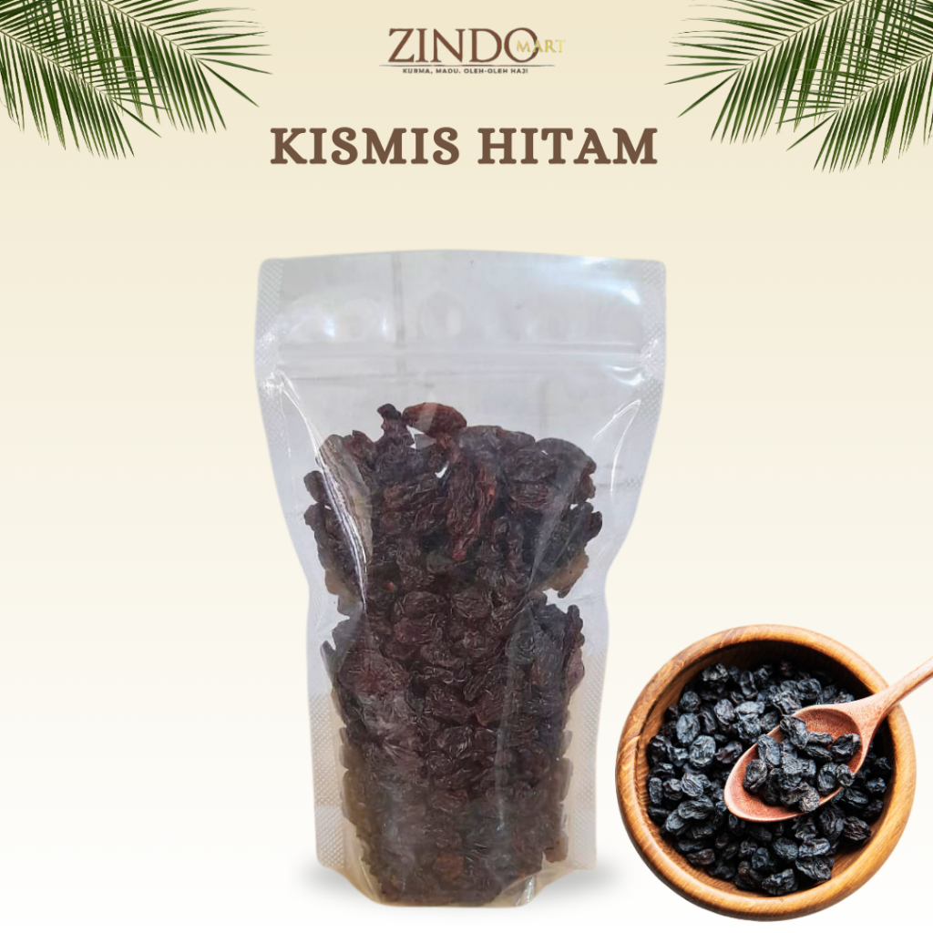 

KISMIS HITAM / DARK RAISINS PREMIUM 500GR & 250GR