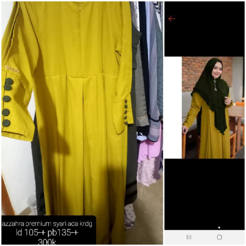 azzahra ainun premium set khimar