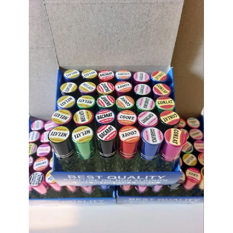 Parfum Roll On non alkohol 1 Box 30 pcs