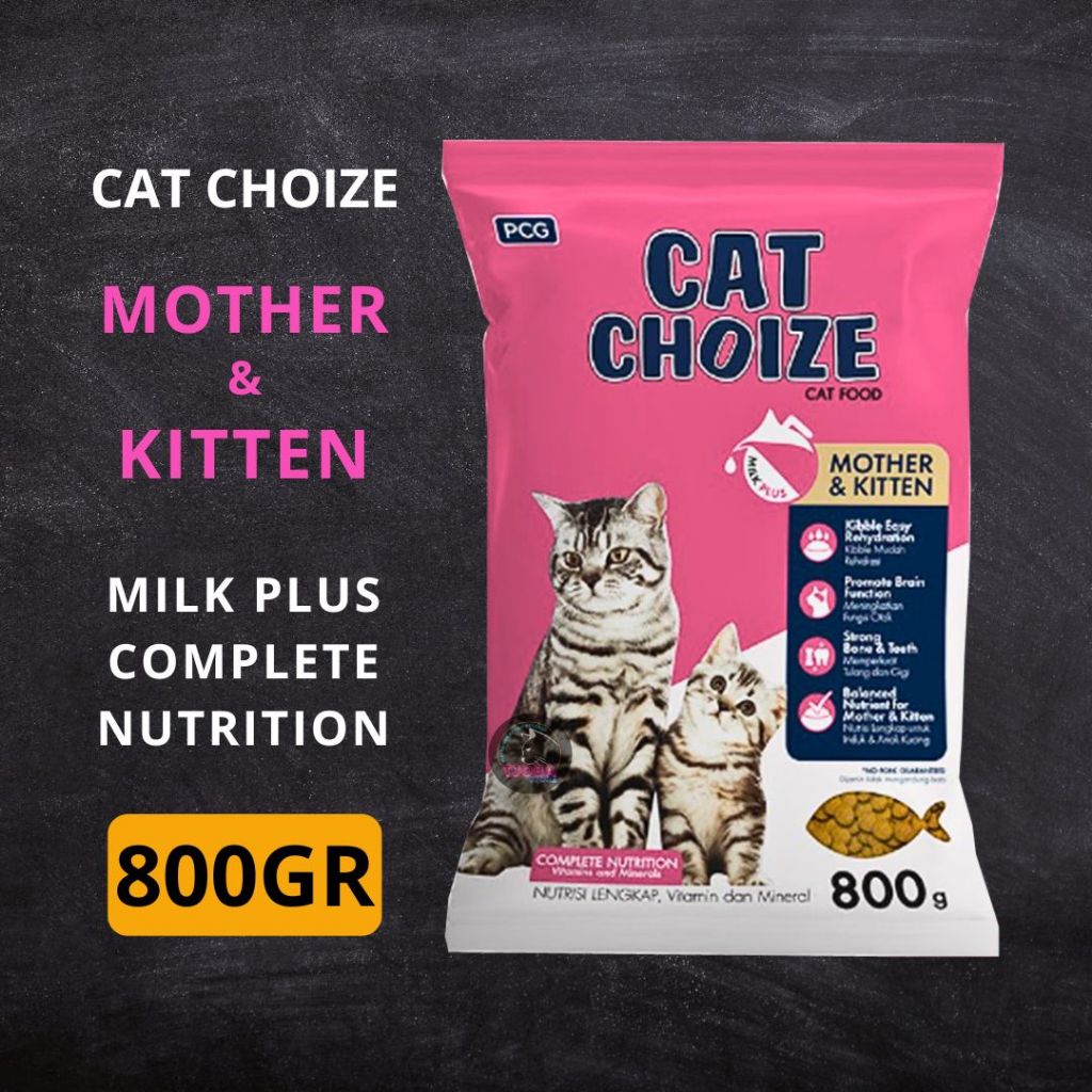 CAT CHOIZE MOTHER & KITTEN MILK PLUS 800GR