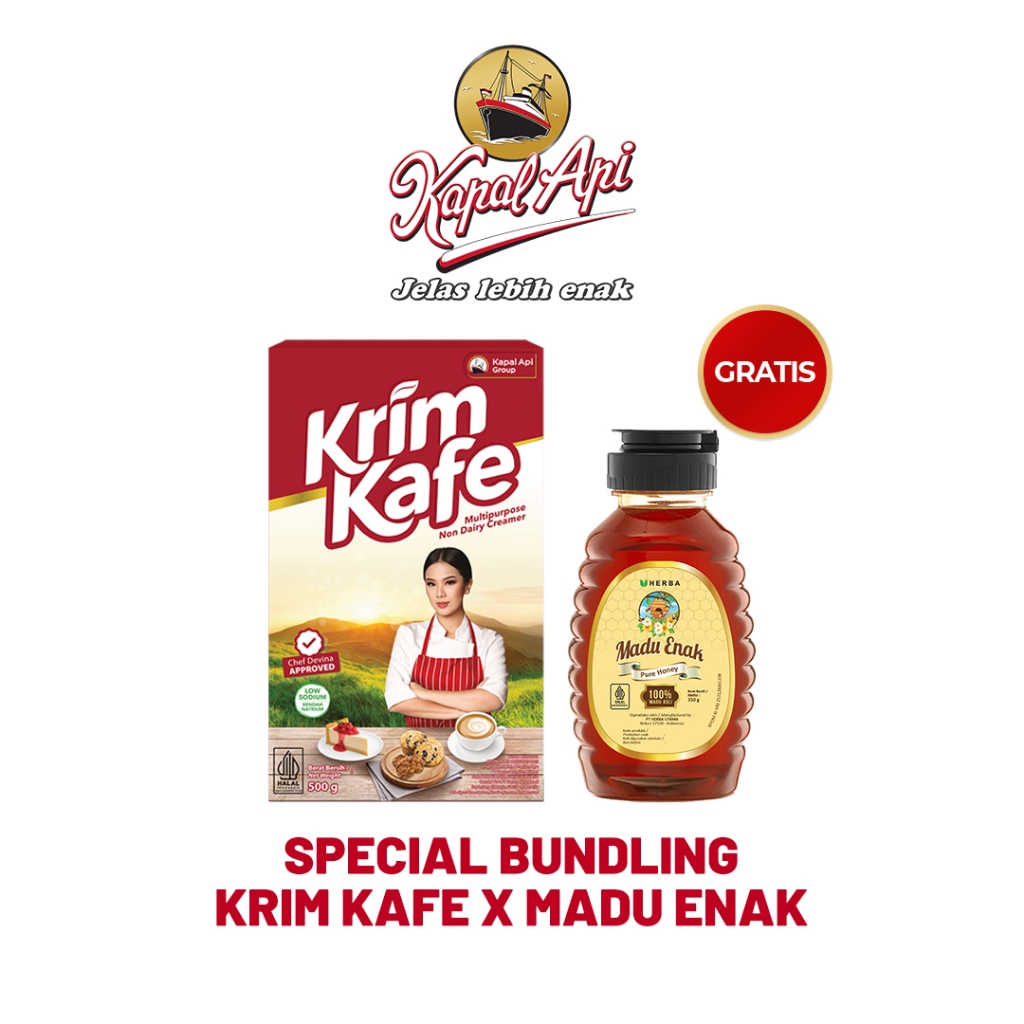 

Special Bundling Krim Kafe x Madu Enak