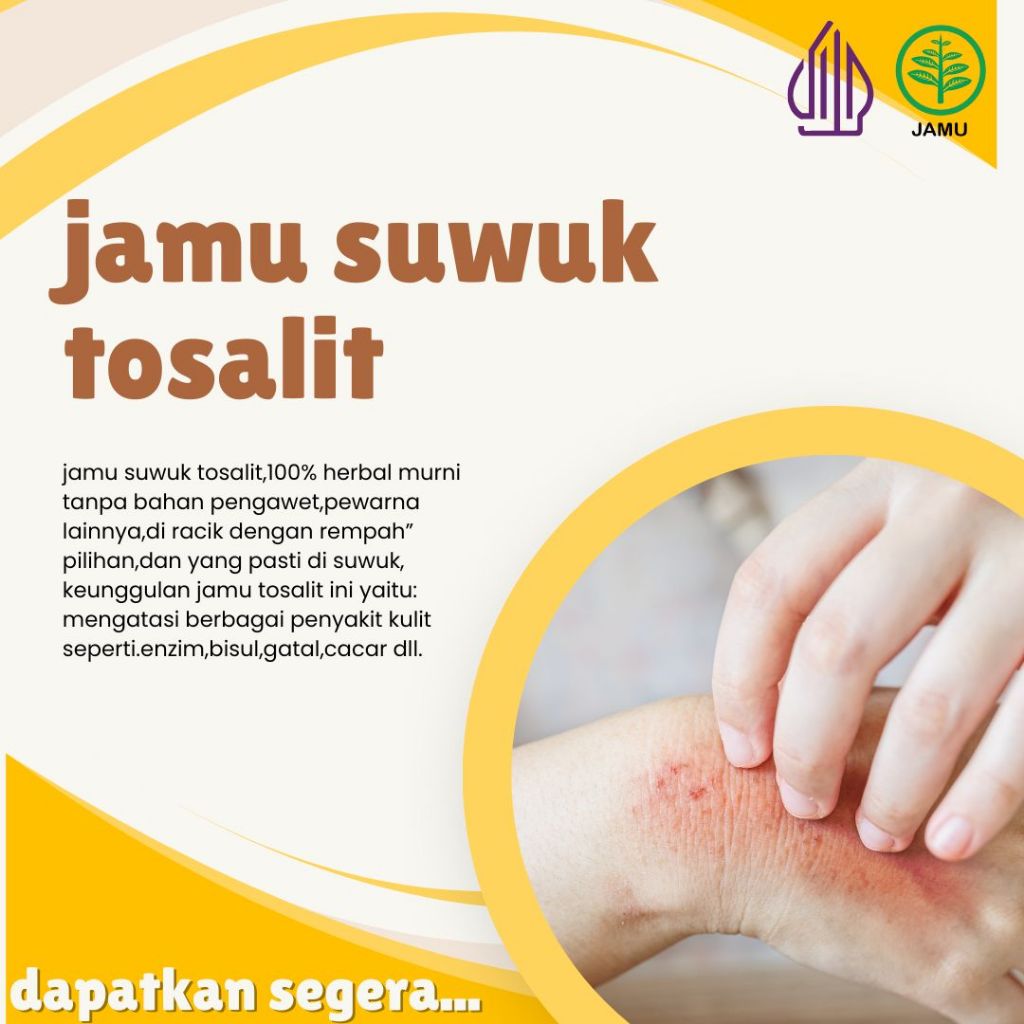 

JAMU SUWUK TOSALIT | ampuh pada penyakit kulit