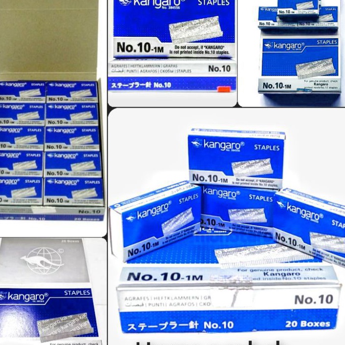 

DISKON Isi Staples Kangaro No11M 1pak2 kotak
