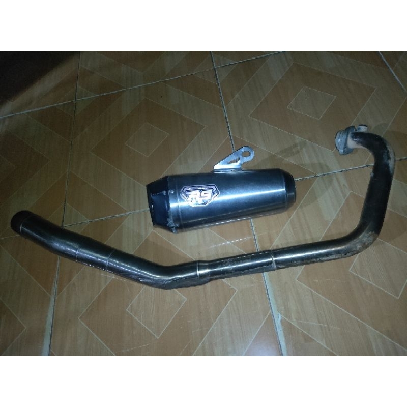 knalpot R9 alpha Satria Fu